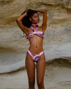 Biquíni Oasis com Tule - Rosa Mineral