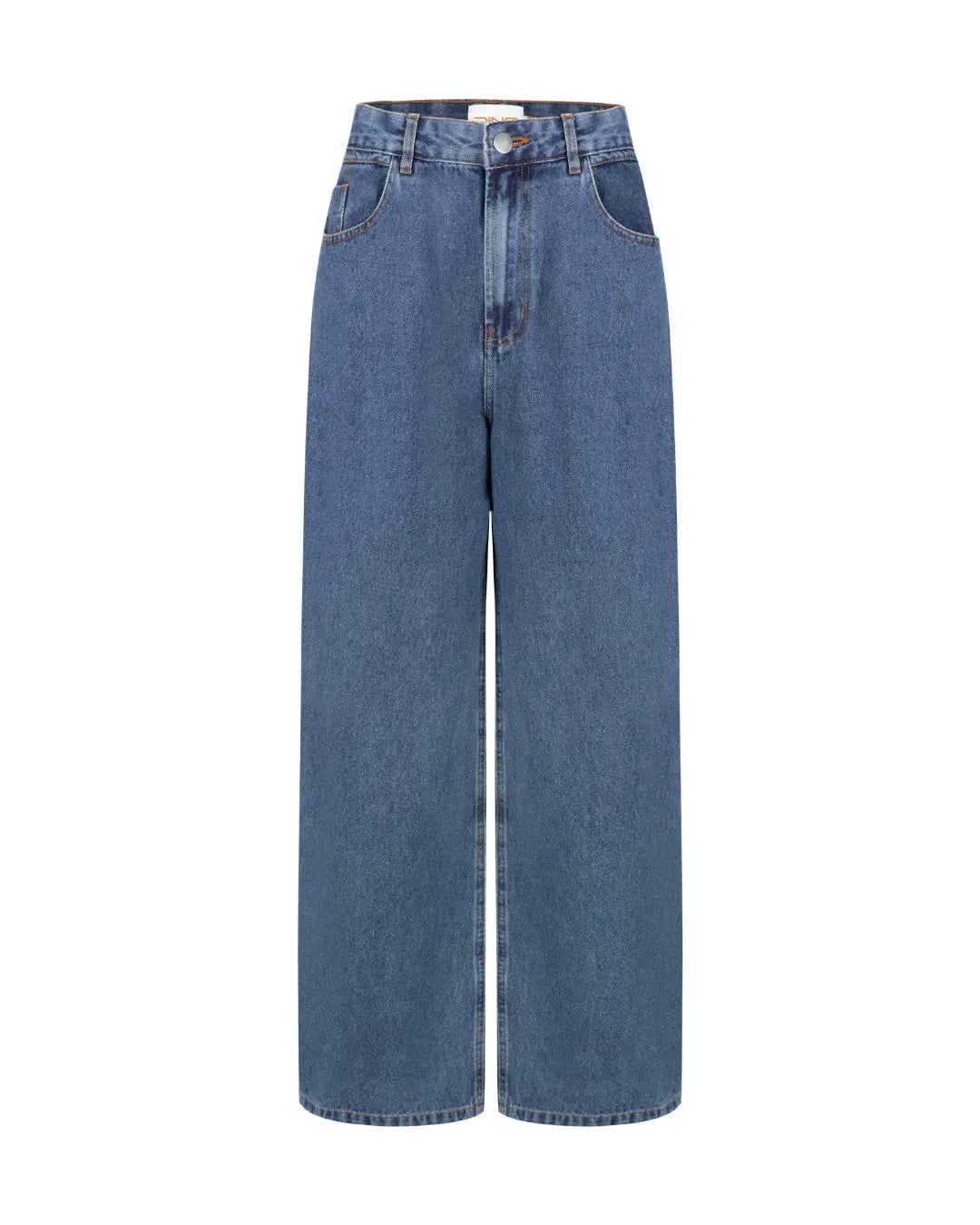 Calça Pantalona Jeans