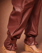 Calça Rosa Vinho