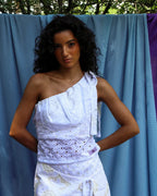 Blusa Pétala do Mar Branca