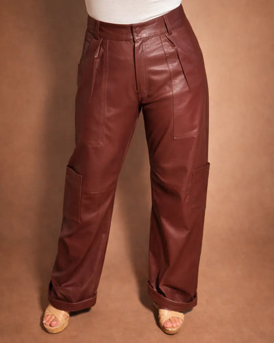 Calça Rosa Vinho