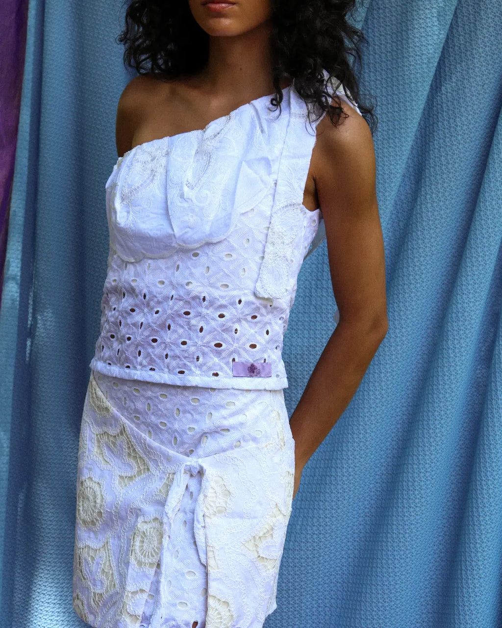 Blusa Pétala do Mar Branca