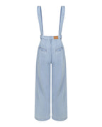 Calça Salopete Pantalona