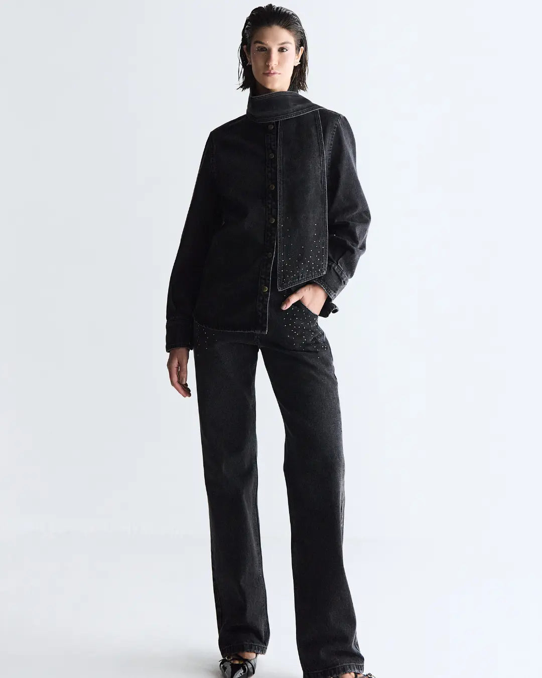 D04CAM01 - CAMISA SWAROVSKI®