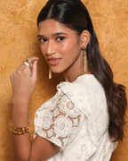 Pulseira fashion dourada