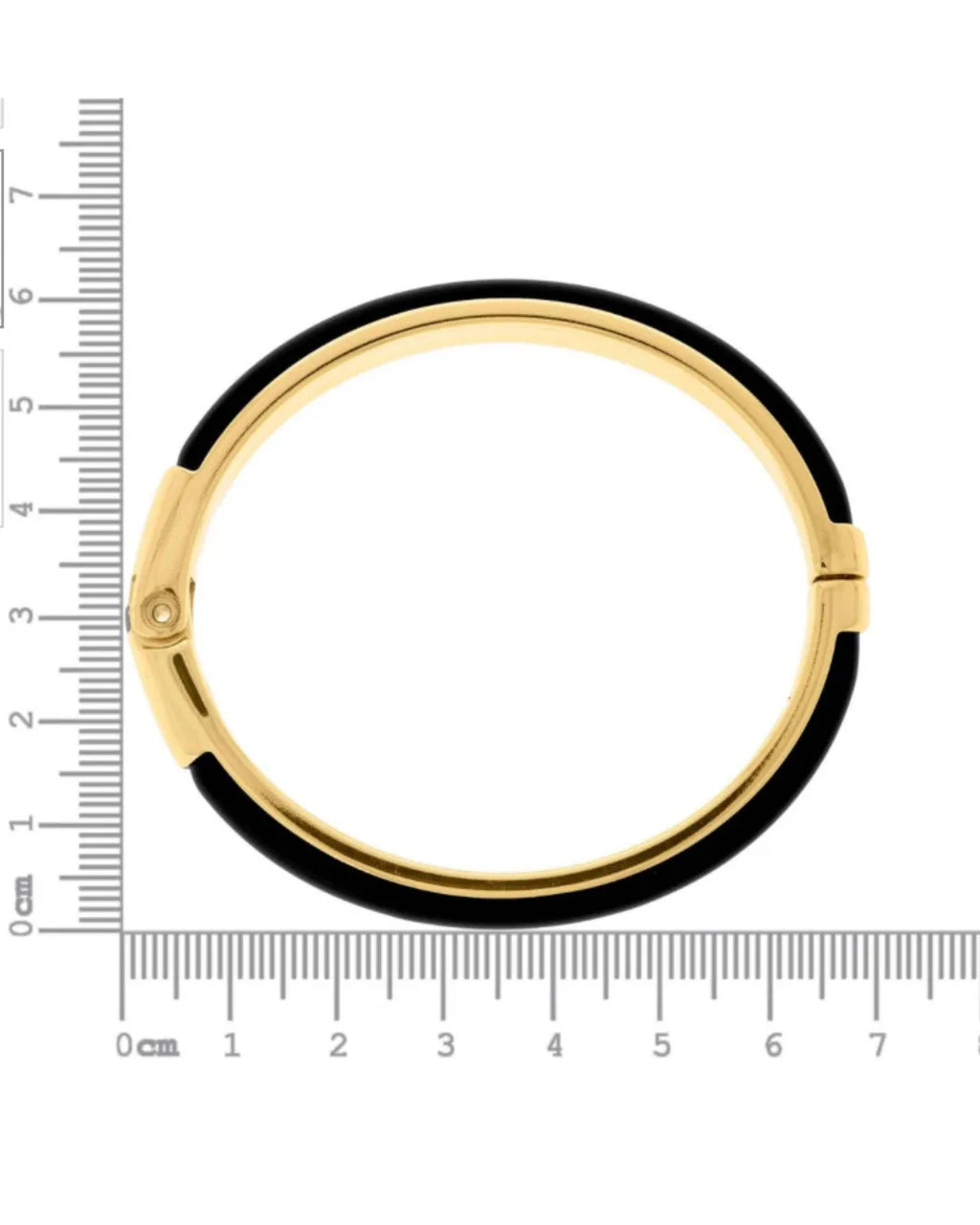 Pulseira acrílico preta