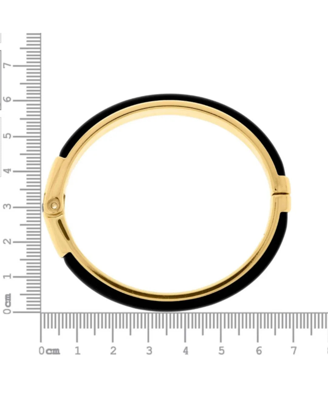 Pulseira acrílico preta