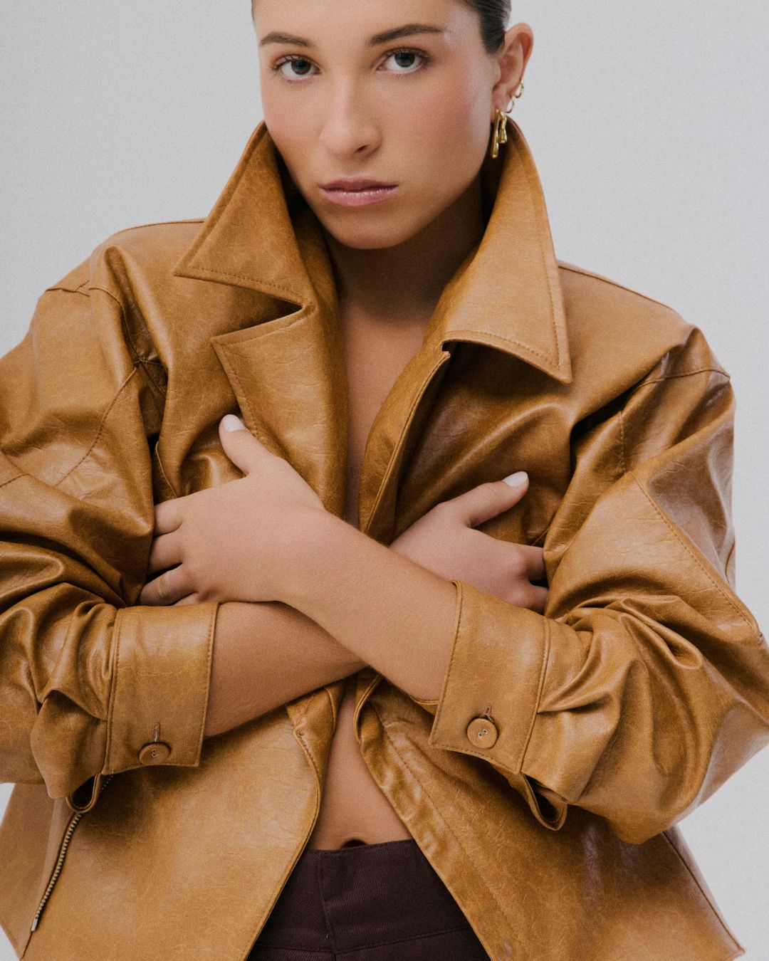 Jaqueta Aura Caramelo