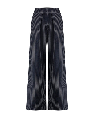Calça risca de giz