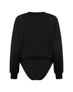 Body Moletom Nox Preto