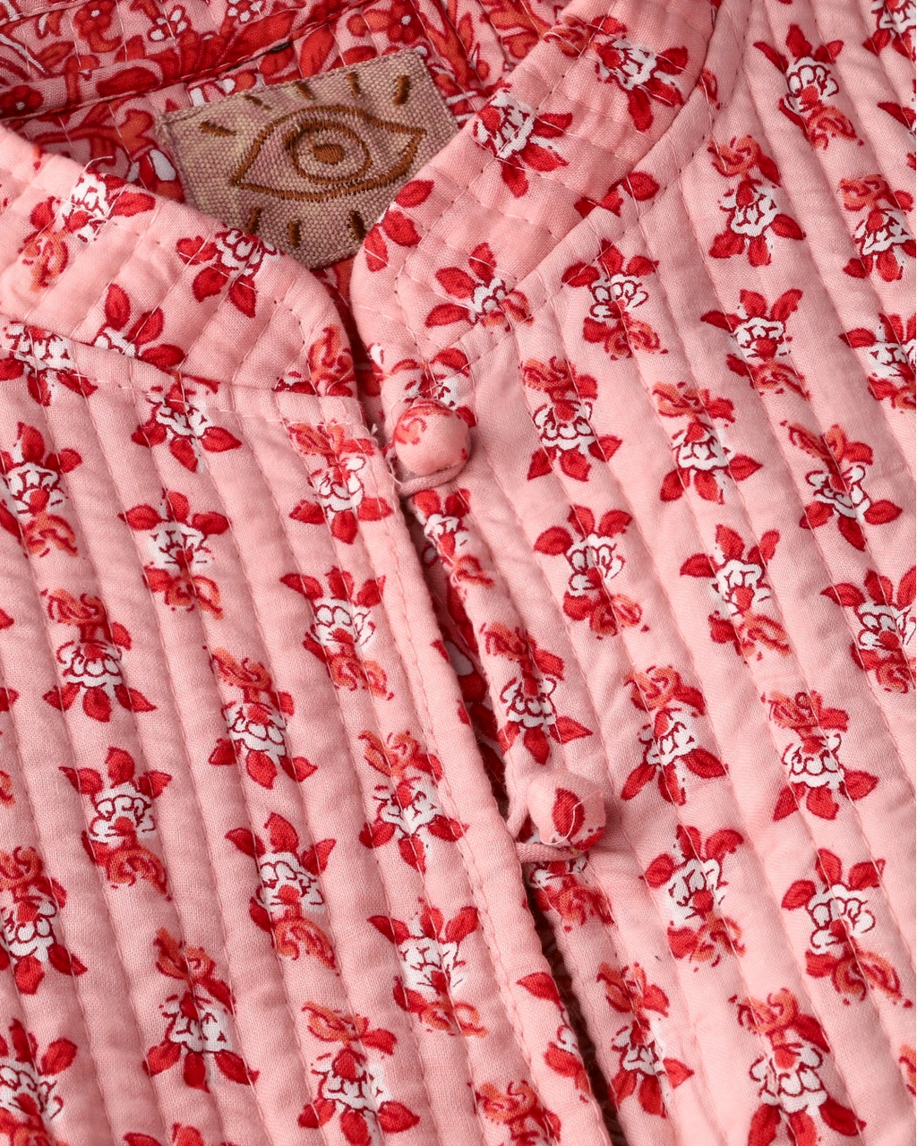 Casaco Matelassê Rosa