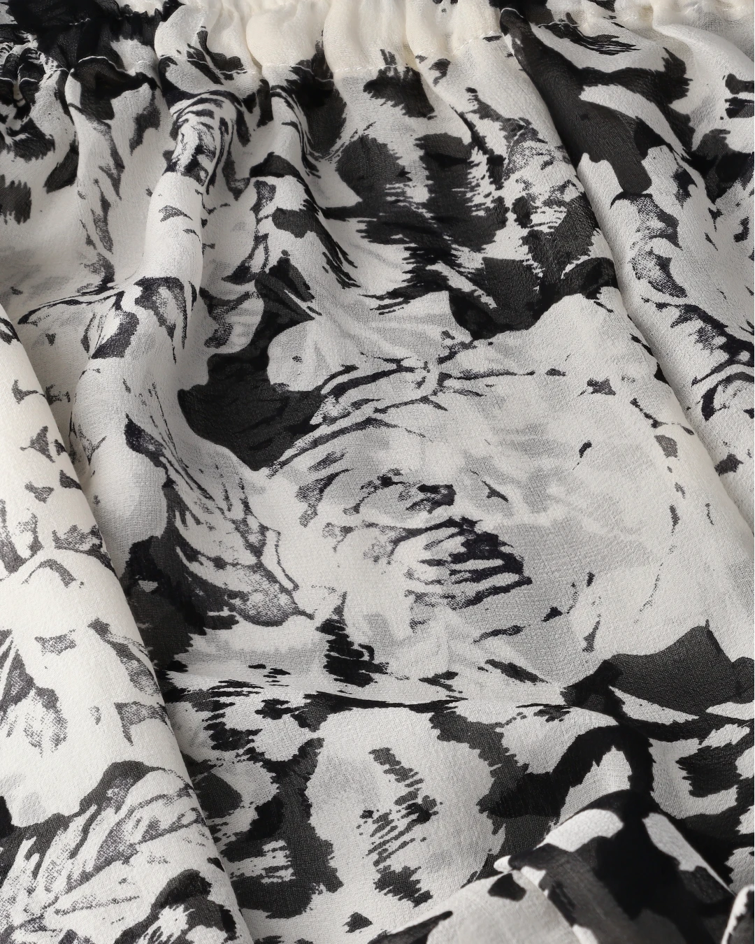 Calça aladim estampada 100% seda