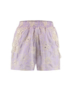 Shorts Maré Corais Lilás