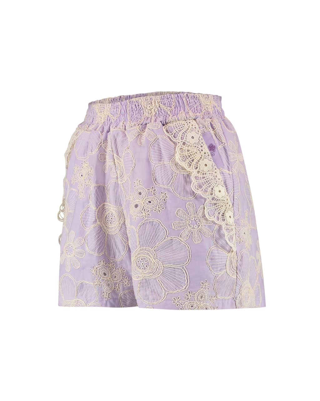 Shorts Maré Corais Lilás