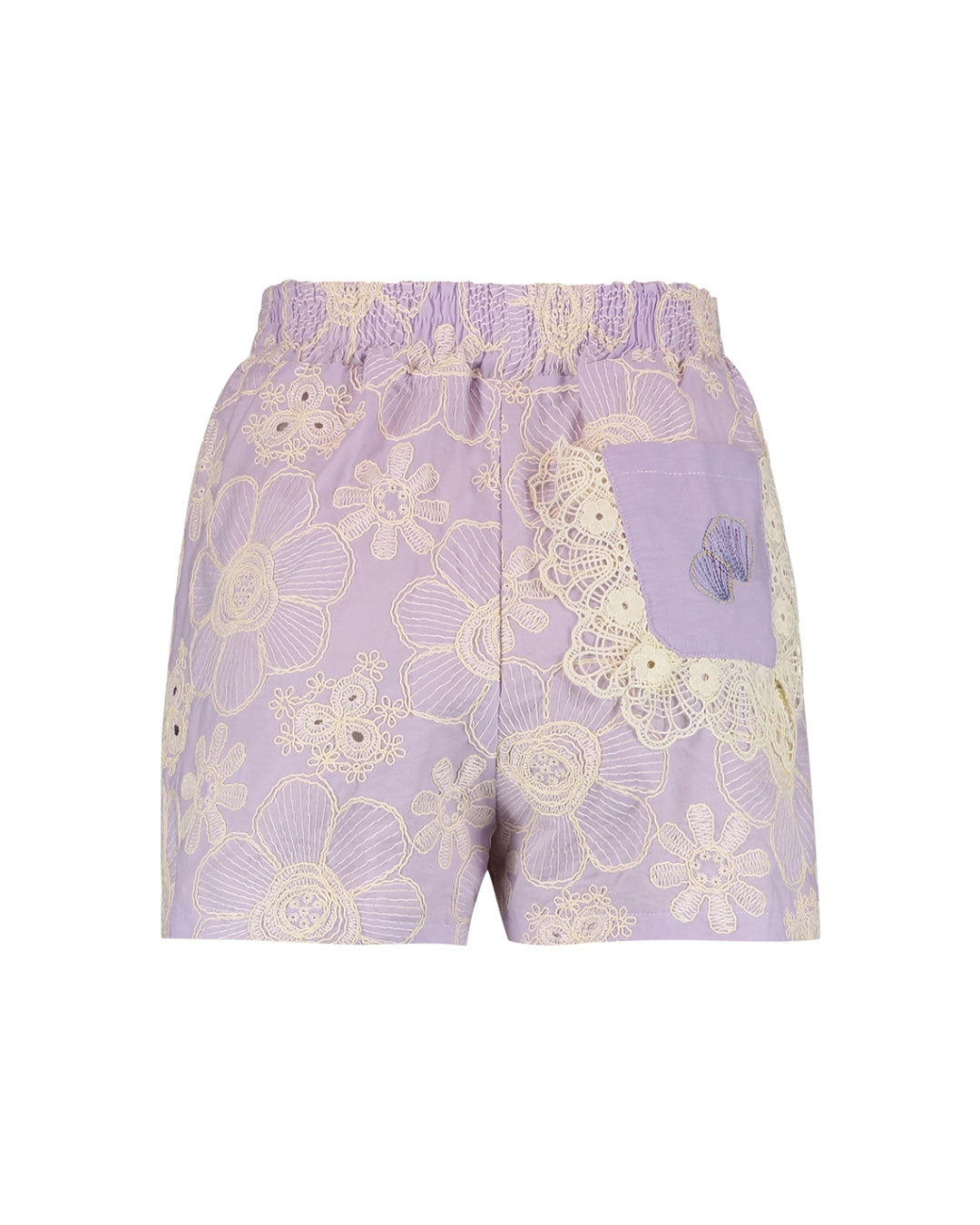 Shorts Maré Corais Lilás