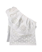 Blusa Pétala do Mar Branca