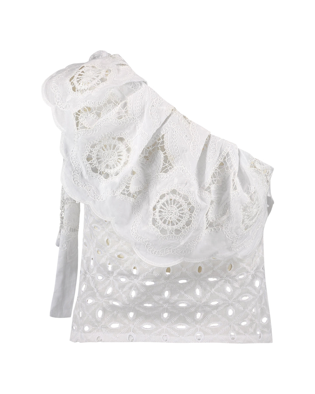 Blusa Pétala do Mar Branca