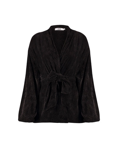 Kimono Mirage Texturizado Marrom