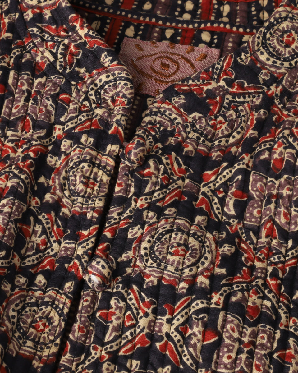 Casaco Black Print Amira