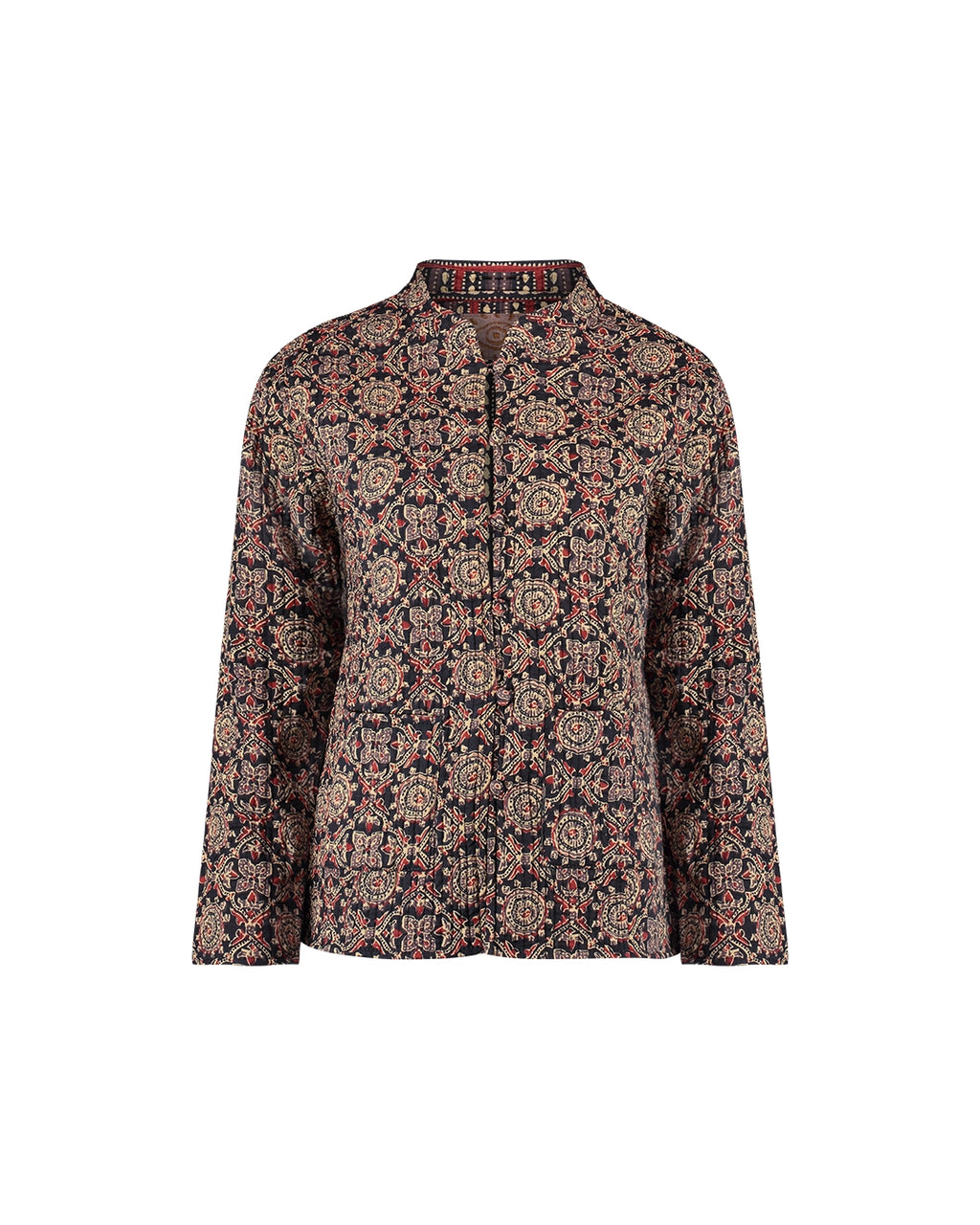Casaco Black Print Amira