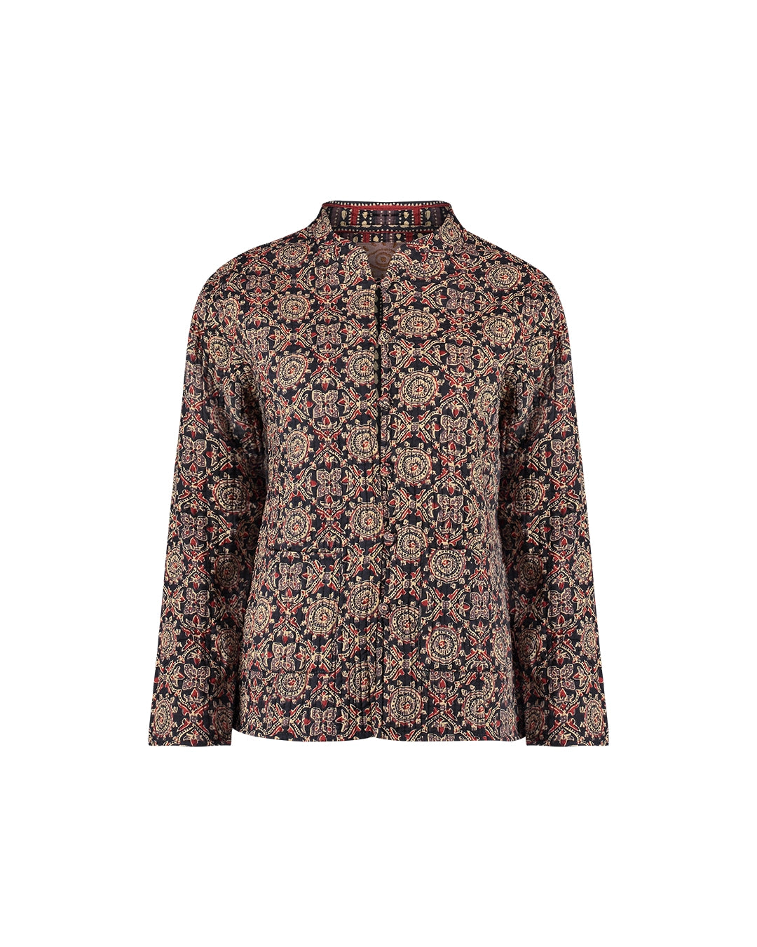 Casaco Black Print Amira