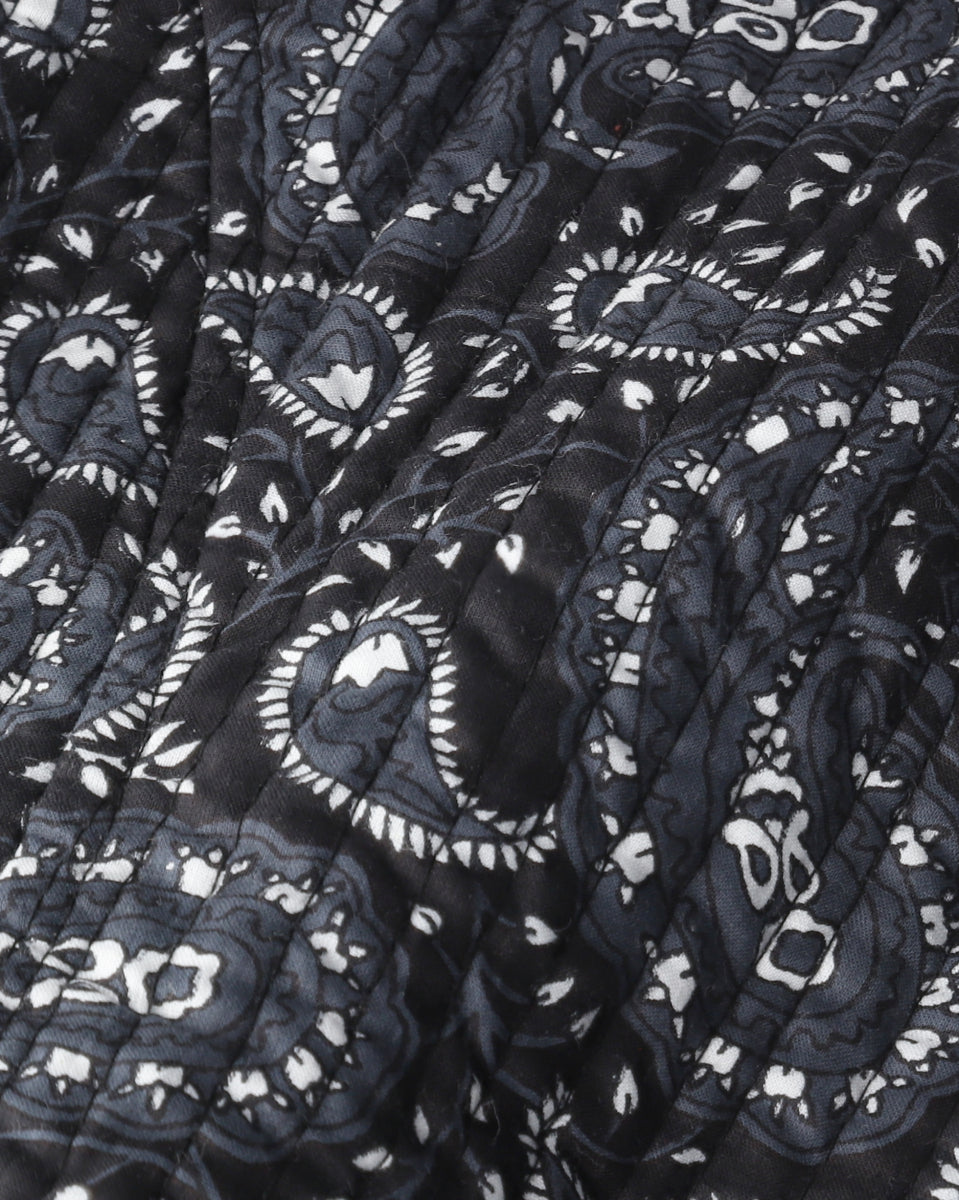 Jaqueta Black Print Paisley