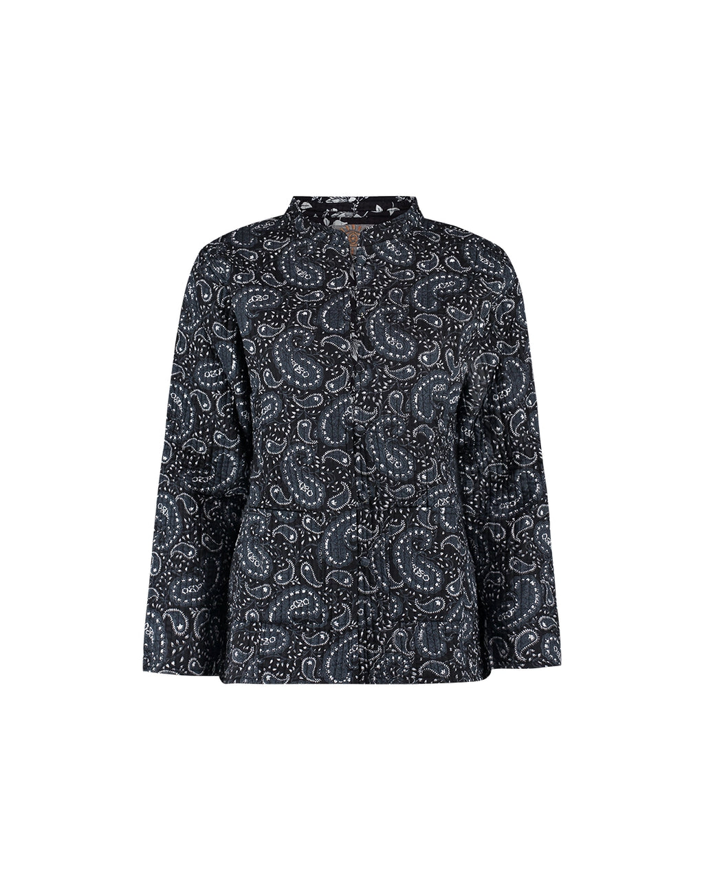 Jaqueta Black Print Paisley