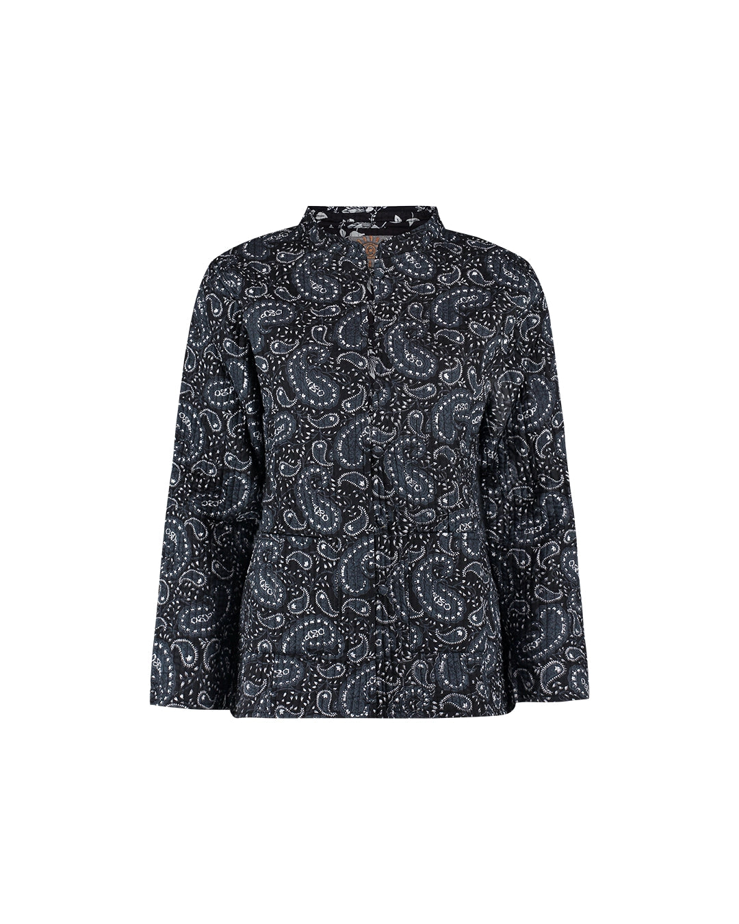 Jaqueta Black Print Paisley