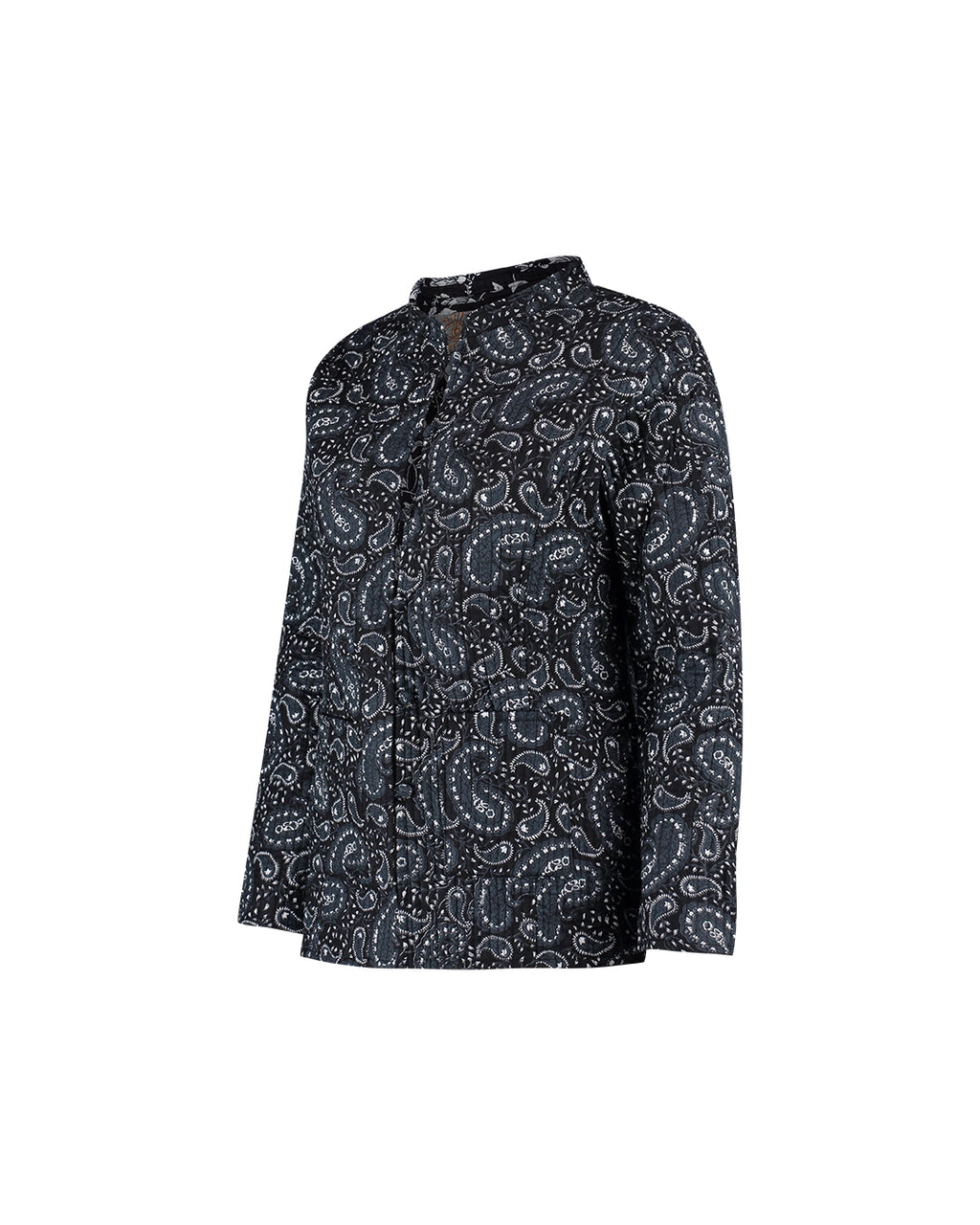Jaqueta Black Print Paisley