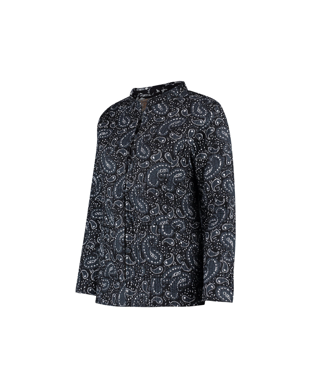 Jaqueta Black Print Paisley