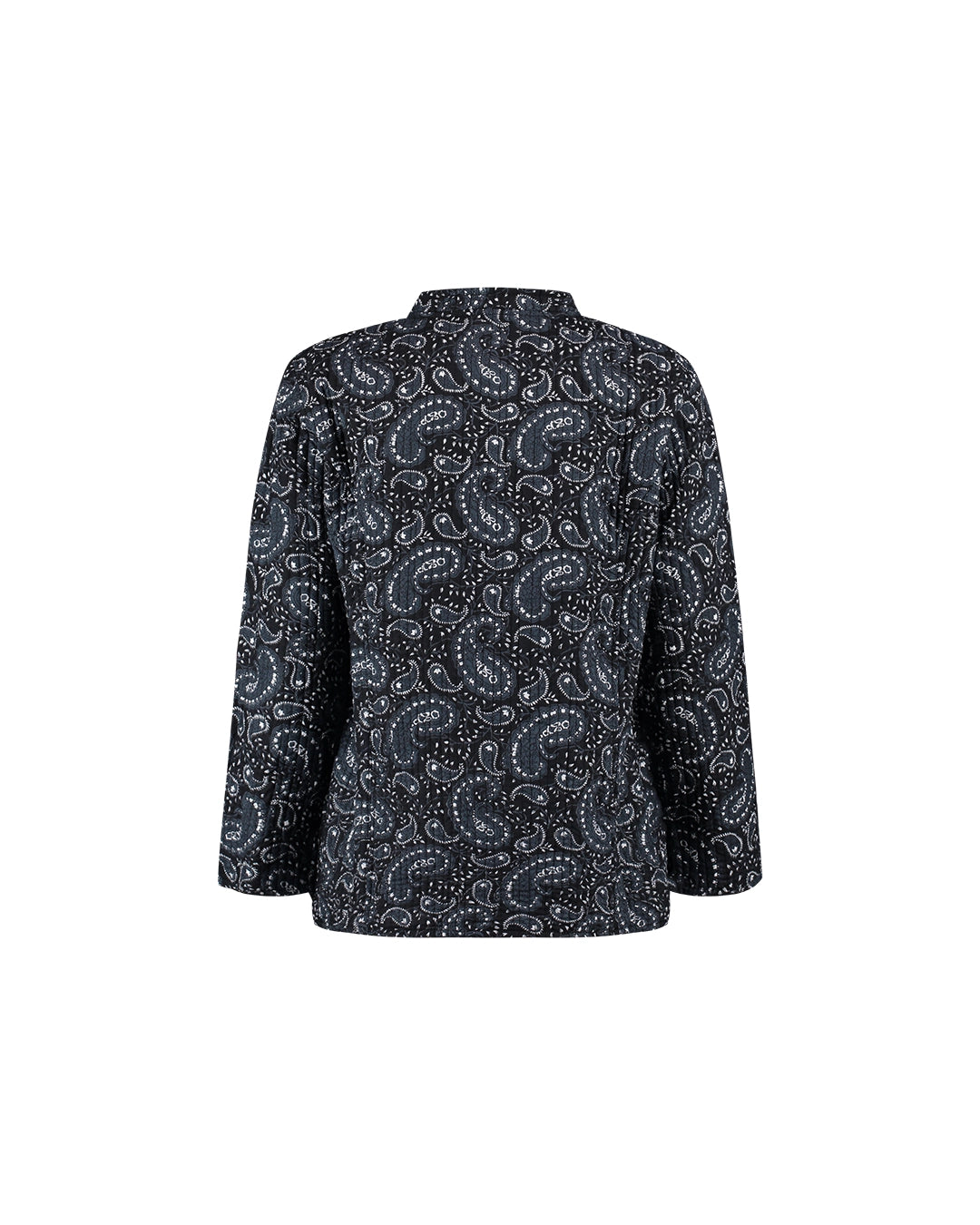 Jaqueta Black Print Paisley