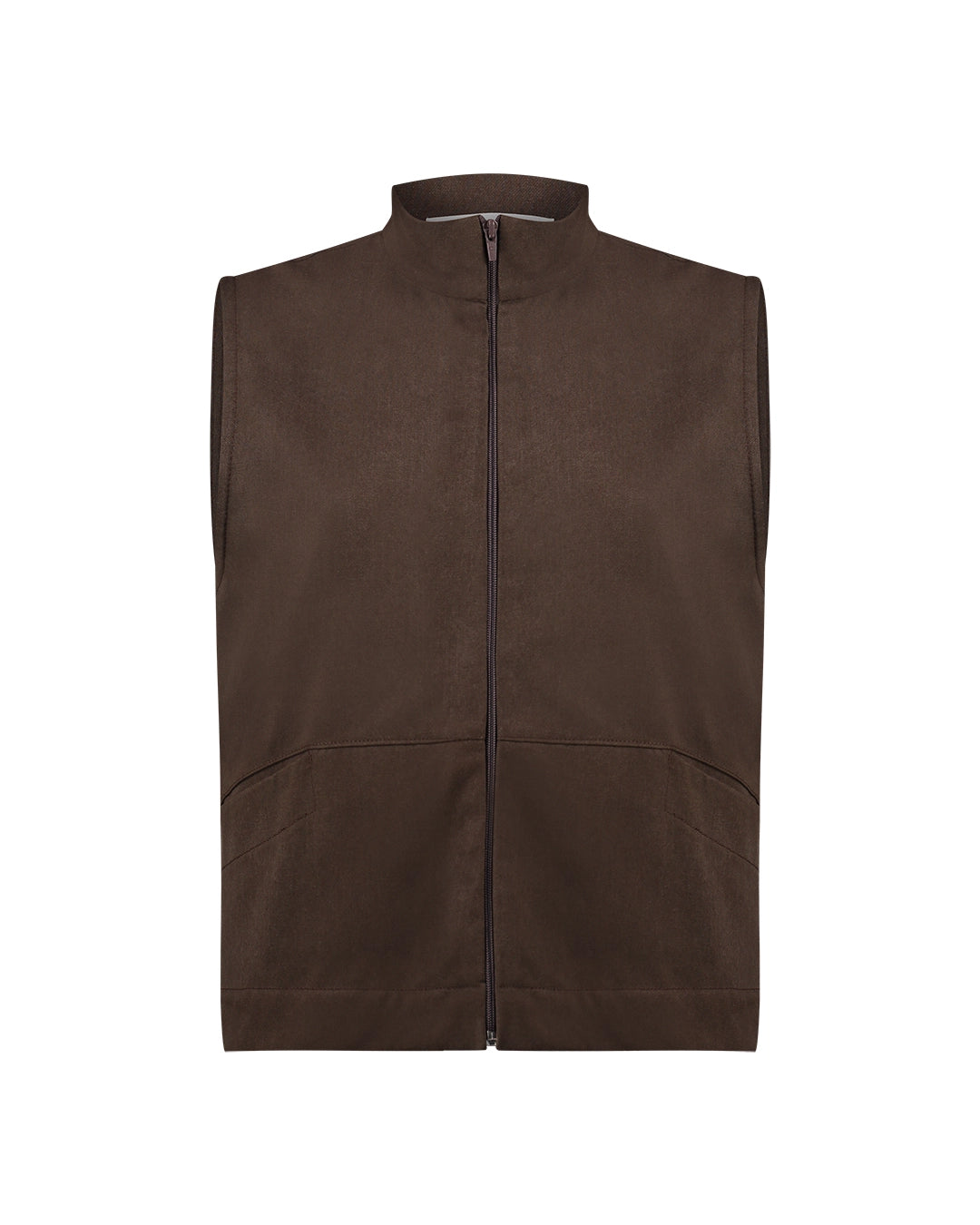Colete Bardi Oversized Marrom