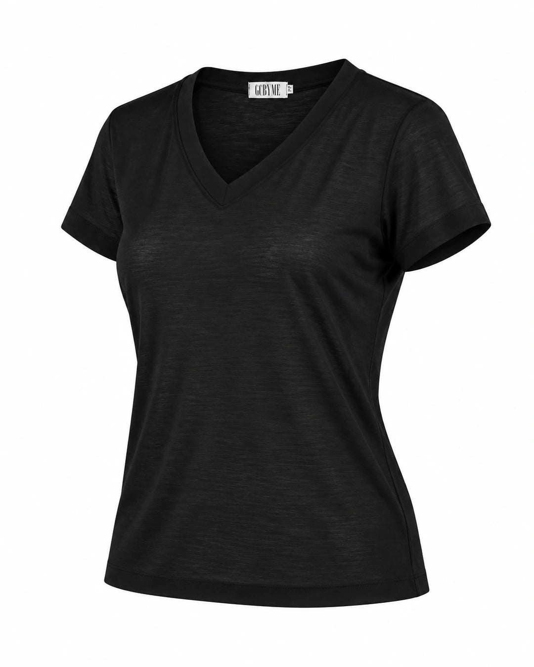 T-shirt básica preta