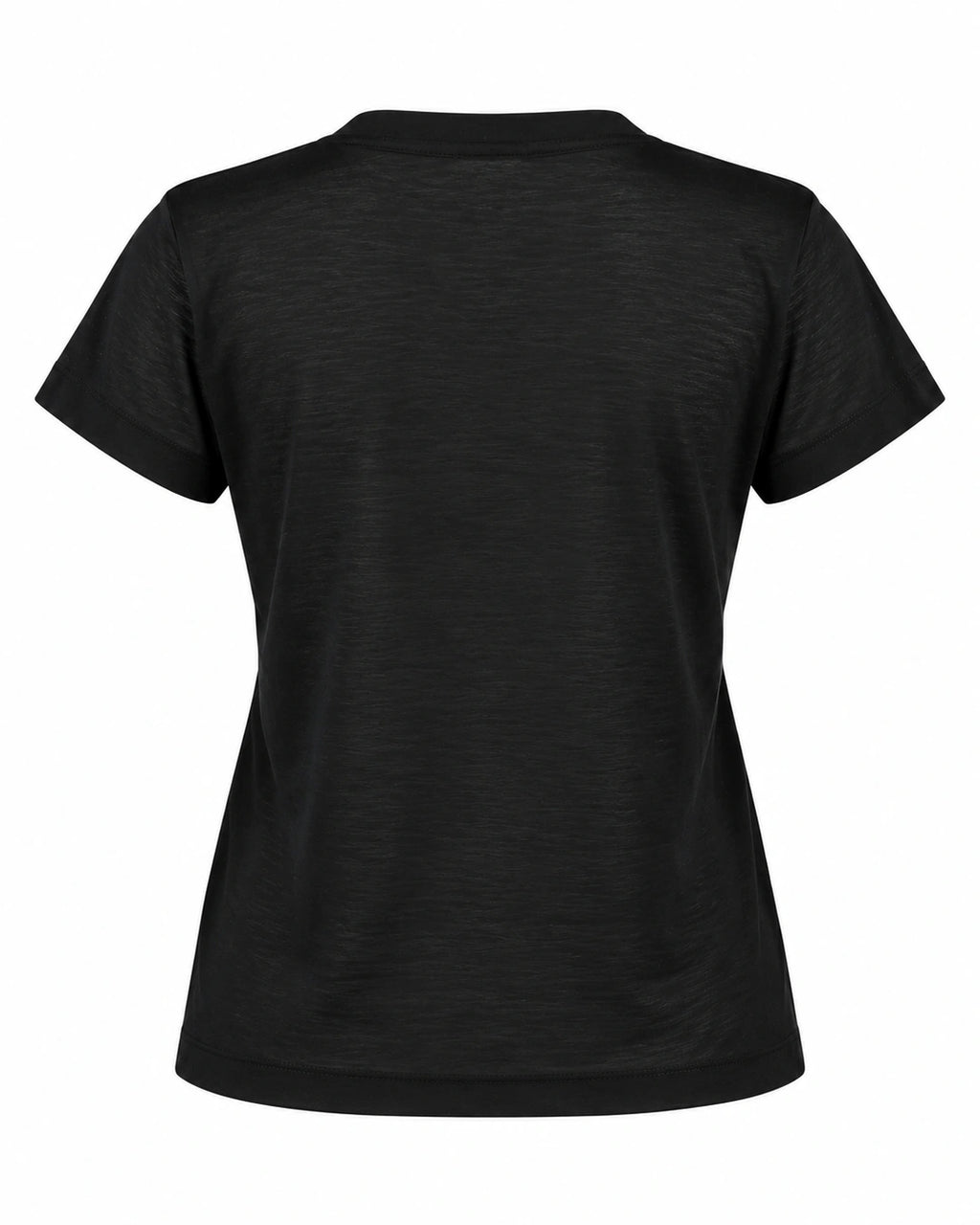 T-shirt básica preta