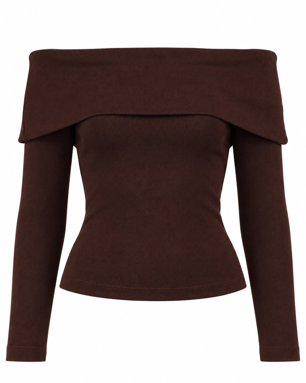 Blusa Fold marrom