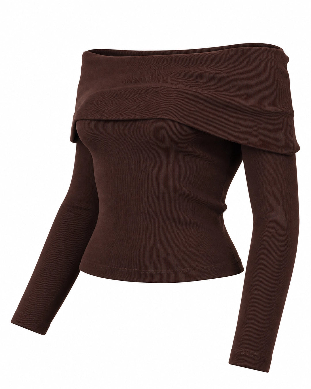 Blusa Fold marrom