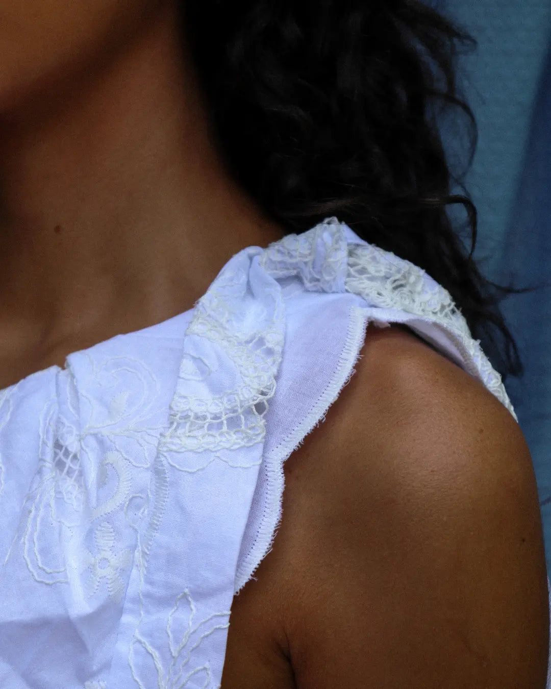 Blusa Pétala do Mar Branca