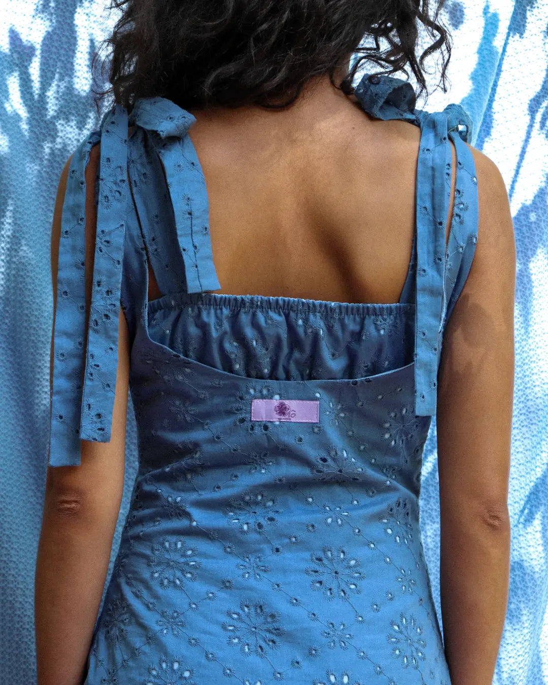 Vestido Floriza Azul