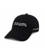 Boné ``I´m not as think, as you drunk I am``