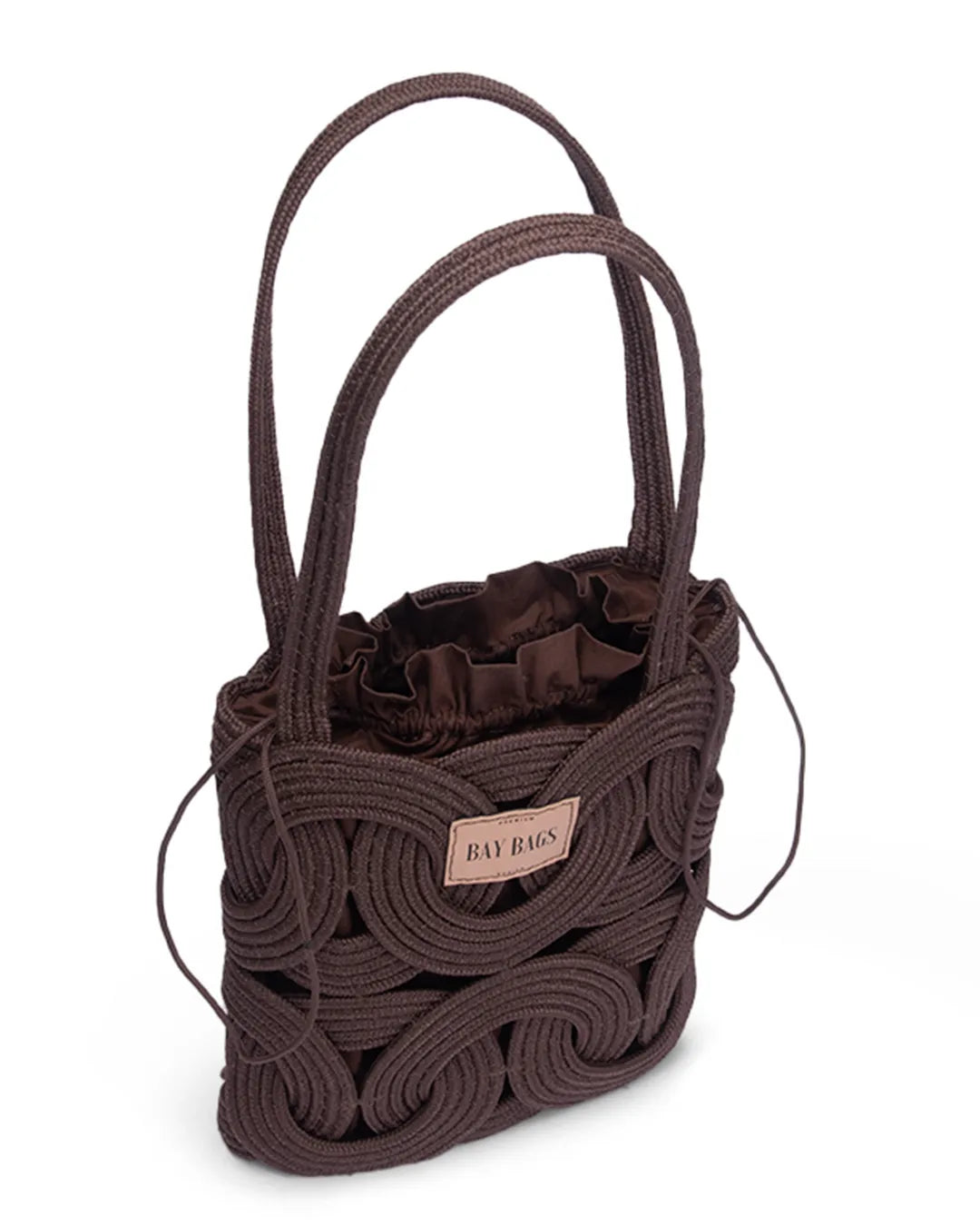 Bolsa Small Tote - Marrom Carvalho