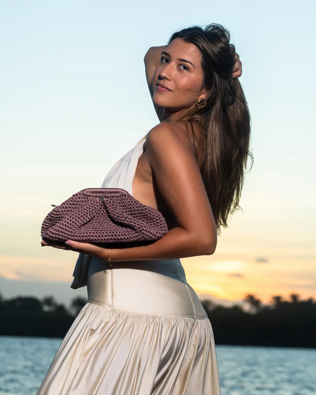 Bolsa Clutch - Champanhe