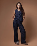 Calça de Alfaiataria Jeans