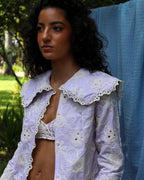 Camisa Maré Corais Lilás