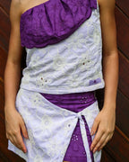 Blusa Pétala do Mar Lilás