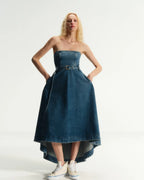 P04VES01 - VESTIDO RODADO BLUE DENIM STONE