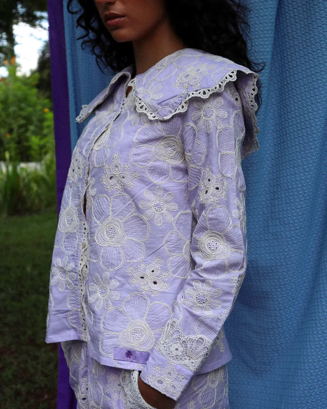 Camisa Maré Corais Lilás