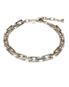 Chocker fashion prata