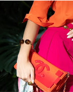 Pulseira dourada bola tartaruga