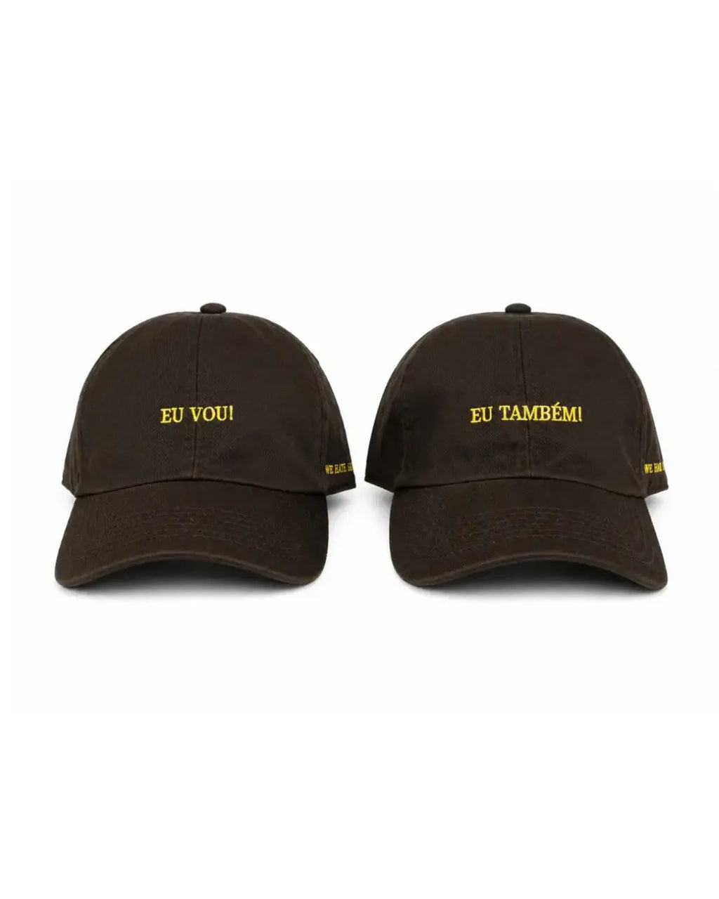Boné ``Eu vou`` & ``Eu também``