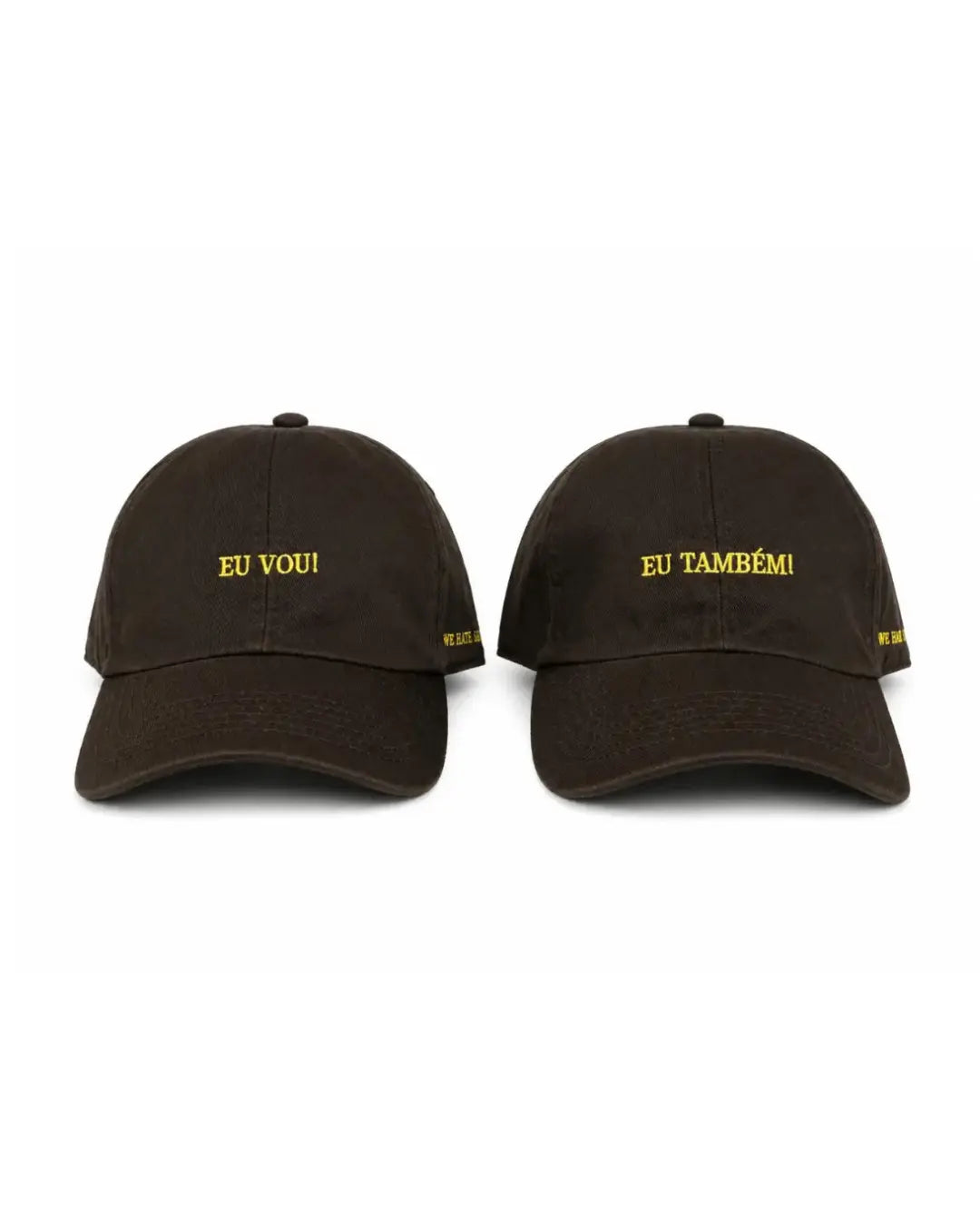 Boné ``Eu vou`` & ``Eu também``